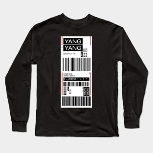 NCT's YANGYANG's TAG - RESONANCE Long Sleeve T-Shirt